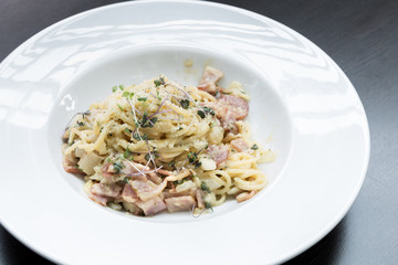 spaghetti carbonara