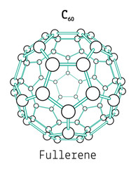 C60 fullerene molecule