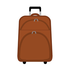 Чемодан иконка. Векторная иллюстрация чемодан.