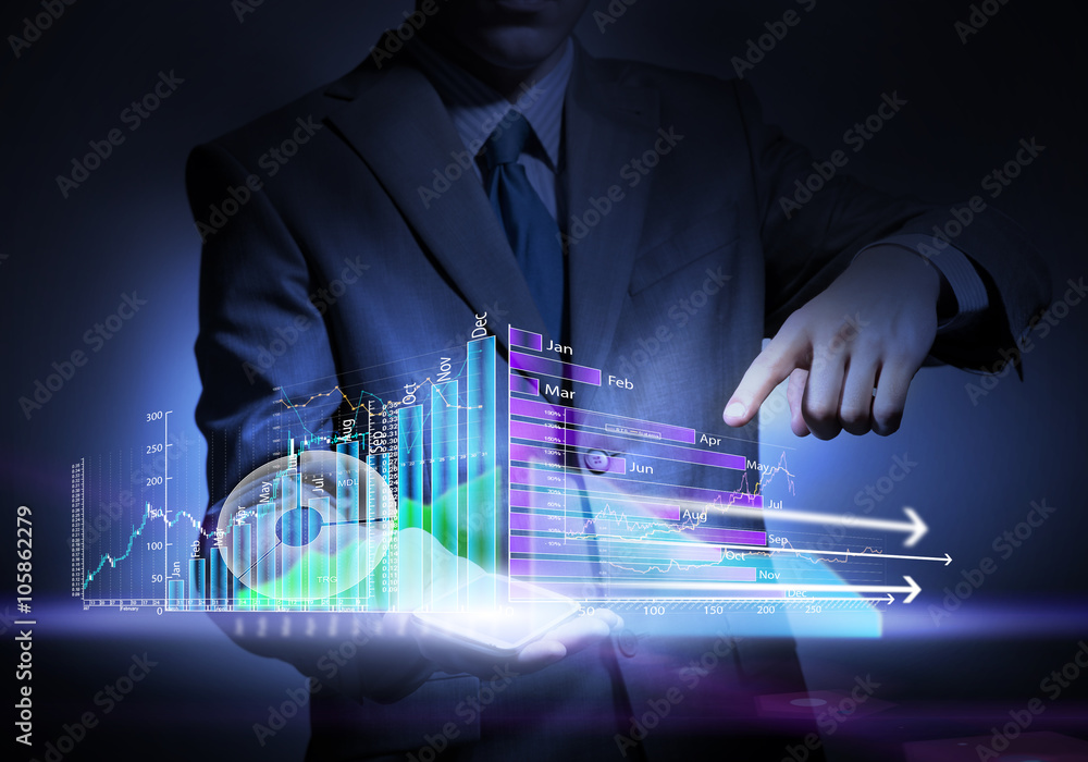 Poster virtual technologies in work