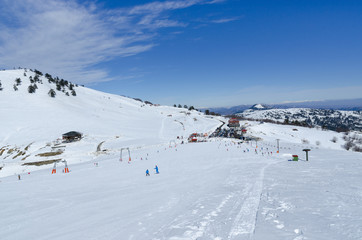 Vasilitsa ski center , Grevena Greece
