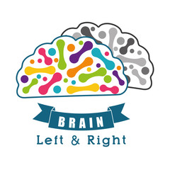 Fototapeta premium Thinking and brain design