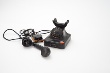  Telefono da tavolo a batteria centrale automatica tipo 1+1 Fatme 1950