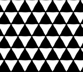 Vector modern seamless  geometry pattern checkered, black and white abstract geometric background, pillow print, monochrome retro texture, hipster fashion design