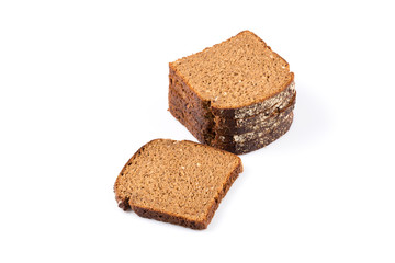 sliced of rye bread