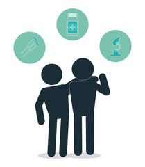 Obraz premium Medical icon design