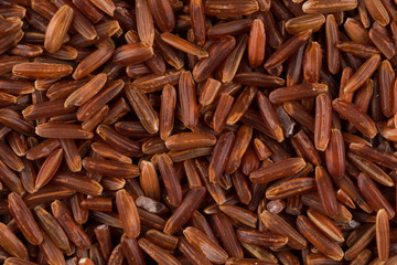 Raw red rice