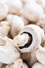 White Mushrooms (background image)