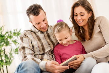 Obraz premium Happy Family At Home