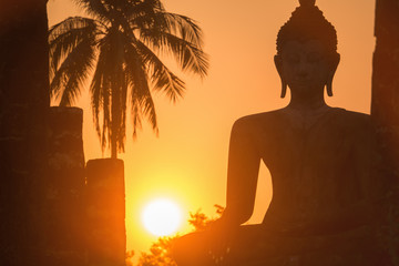 Ancient  big buddha image