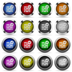 Active firewall button set