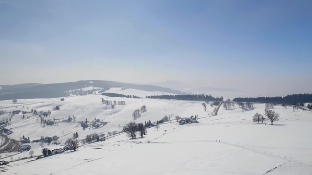 Snowy Schauinsland Freiburg