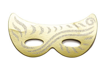 Carnival masks isolated on the white background