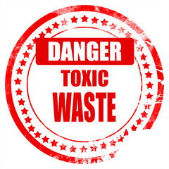 Toxic waste sign