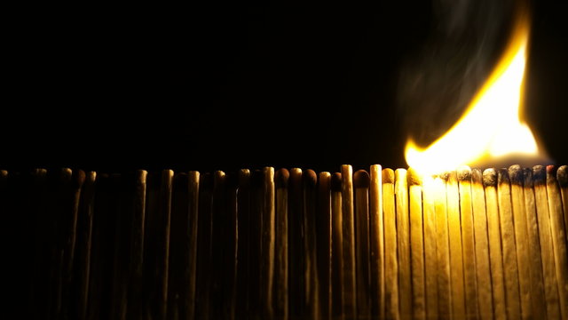 Flash and Burning Matches in the Dark
