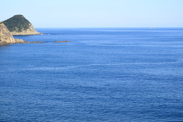 太平洋　幸島の海 