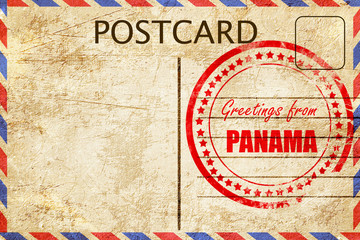 Greetings from panama