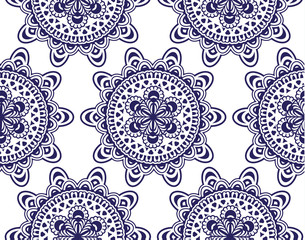 Luxury Seamless oriental pattern vector illustration