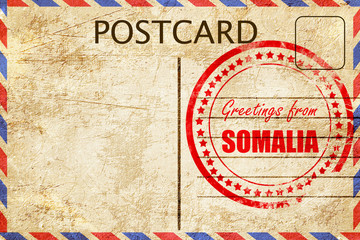 Greetings from somalia