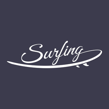 Surfing emblem