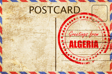Greetings from algeria
