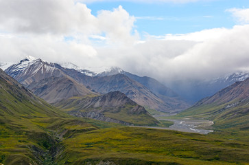 Storm Clouds over the Mountains