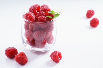 raspberries. fresh berries
