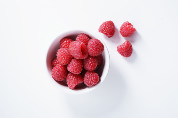 raspberries. fresh berries