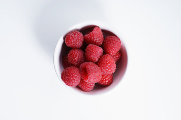 raspberries. fresh berries