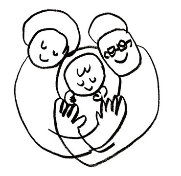 家族のかたち（カラー）