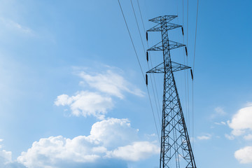 High voltage post or High voltage tower