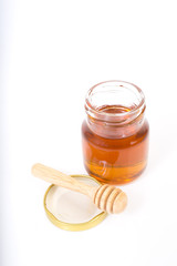 drizzler dripped in honey with glass jar