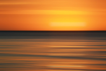 Obraz premium Sunset background with motion blur effect