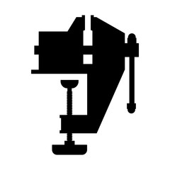 Vice clamps in profile, shade picture