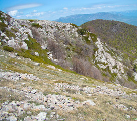 Crimean mountains