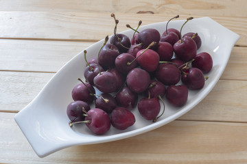 Cherries in cup