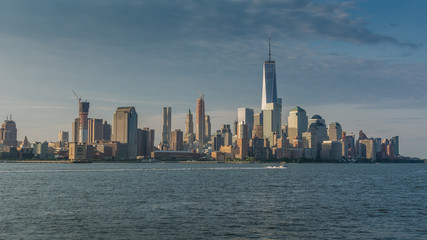 Fototapeta na wymiar newyork skyline as seen from Hoboken 