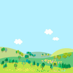 風景　春