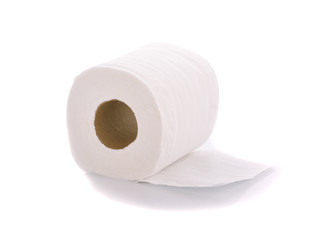 tissue  on white background