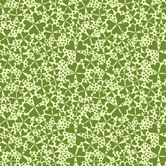 Clover seamless background.