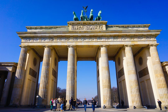 Brandenburg gate of Berlin, Germany
