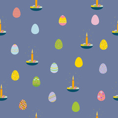 Easter Seamless background