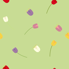 Flower seamless wallpaper