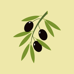 Olive branch icon