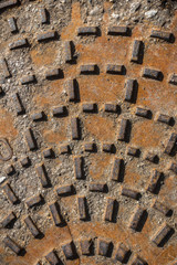 Details of a manhole