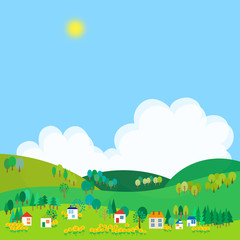 風景　夏