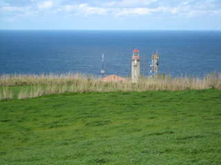 Fototapeta na wymiar Leuchtturm Azoren