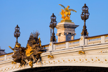 Fototapeta premium Pont Alexandre 3, Paris 