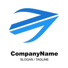 Arrow vector logo icon