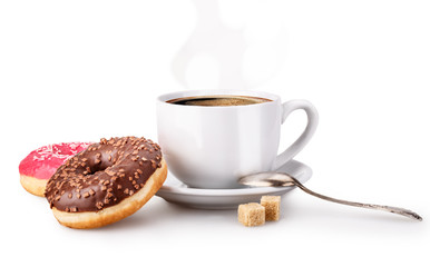 cup sugar donut - 105907849